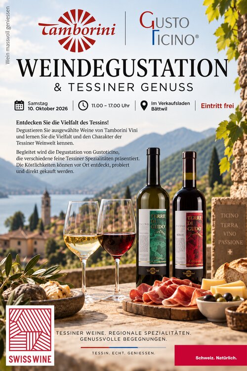 WEINDEGUSTATION & TESSINER GENUSS